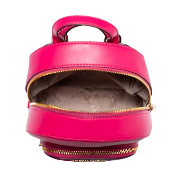 NEW Michael Kors XS Jaycee Backpack Bag Electric Pink Pebbled Leather NWT main image 6